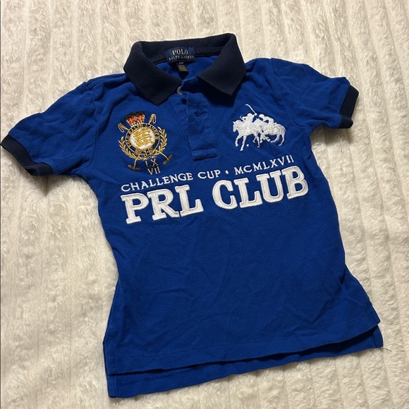 Polo Ralph Lauren Other - Polo Ralph Lauren PRL Club Challenge Cup royal blue polo shirt